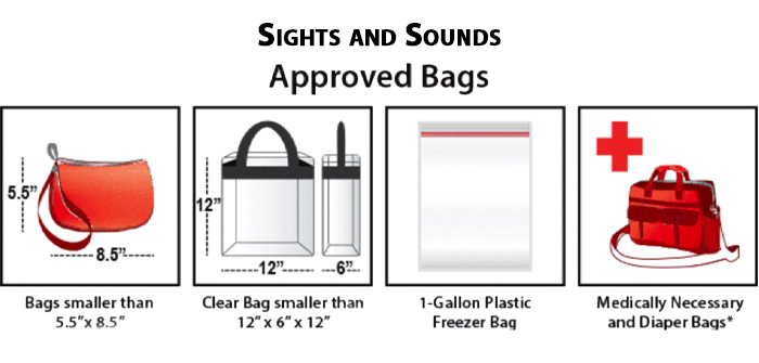 Clear Bag Policy at Reno Swim & Slide