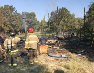 No injuries over three-fire weekend