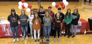 Tiger athletes sign national letters of intent