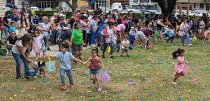 Hays County Courthouse hosts Easter Egg-stravaganza