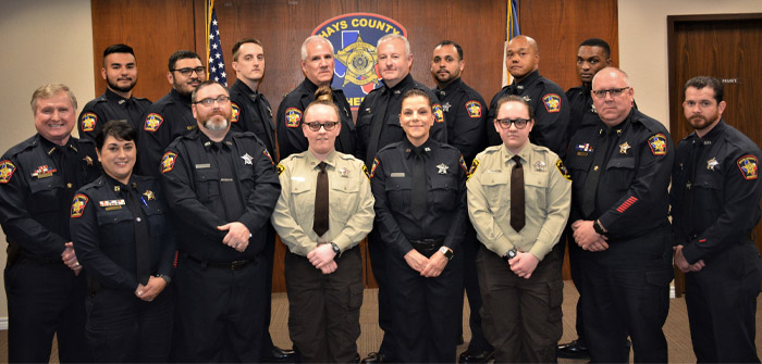 Hays County graduates new class of corrections officers - Hays Free Press