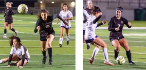 Lady Tigers dominate in two district matches