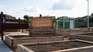 Kyle Parks & Recreation hosts preview day, ribbon cutting for Community Garden at Post Oak