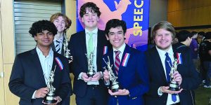 Dripping Springs High School World Schools Debate Team places fifth at nationals