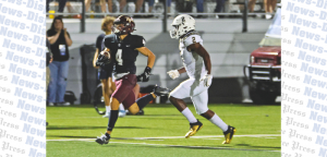 Dripping Springs Tigers hold off Johnson High School Jaguars for 49-34 win