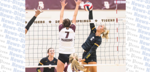 Lady Tigers volleyball sweeps Maroons