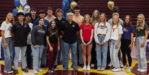 18 Dripping Springs High School student-athletes sign National Letters of Intent