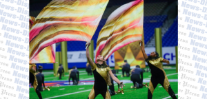 Hays Hawk Band, Guard competes at UIL 5A State Marching Contest