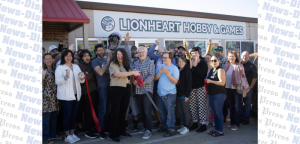 Local game, hobby shop LionHeart expands