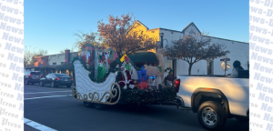 Santa makes way through Kyle