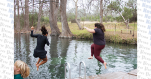 Wimberley plunges into the new year