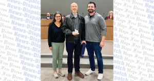 Dripping Springs recognizes Dave Edwards for Tax Increment Investment Zone Board service