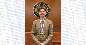 Wimberley High School student wins State Championship at UIL Congress Event