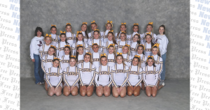 Dripping Springs High School cheer places 13th at the UIL Spirit State Championships