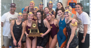 Dripping Springs High School girls swim team captures District title