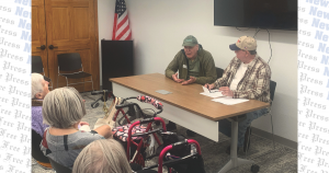 Wimberley veteran, author surprised with books and library signing