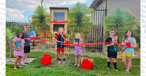 Young Cub Scout builds Little Free Library for community